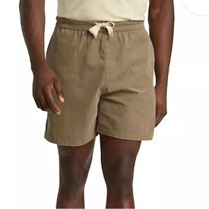 Frame Denim Lightweight Cord Short Dark Beige Men’s Size M